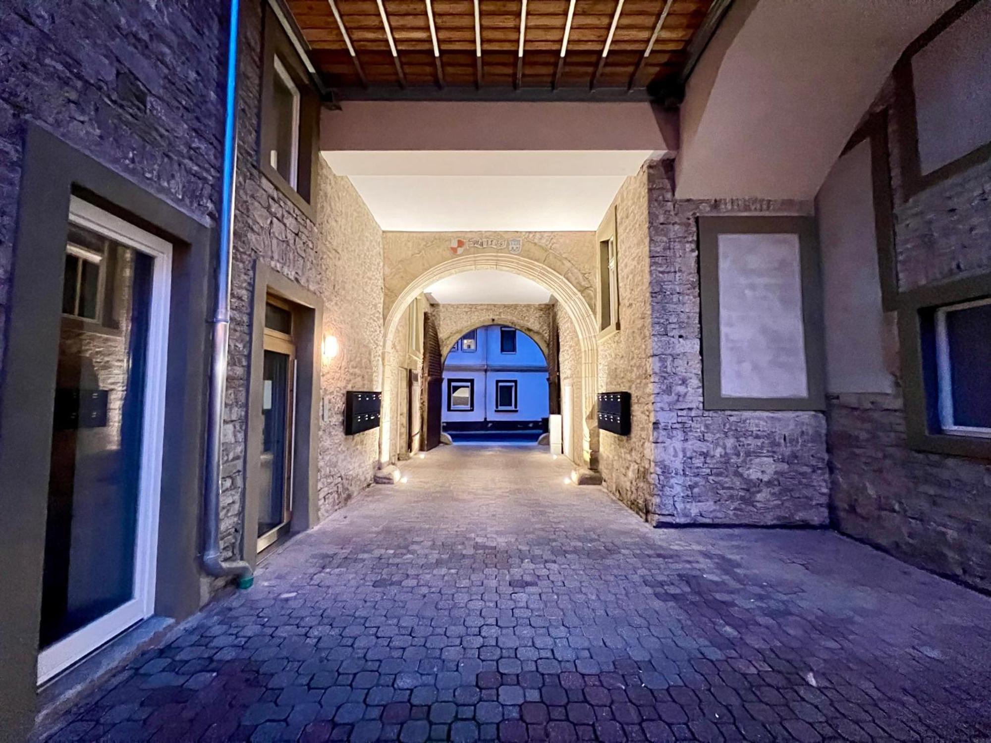Alte Brauerei Mit Flair: Altstadt - Parkplatz - Kaffee Kitzingen Exterior photo